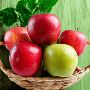 ताज़ा और रसीले लाल सेब – 1000 ग्राम (लगभग 4-5 पीस)