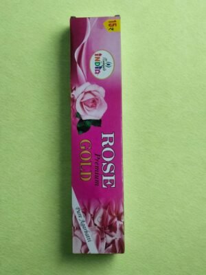 Rose Gold प्रीमियम अगरबत्ती – शुद्ध और लंबे समय तक टिकने वाली खुशबू – 15₹ MRP | हमारी कीमत ₹9 | रोज़ फ्लेवर इन्सेंस स्टिक