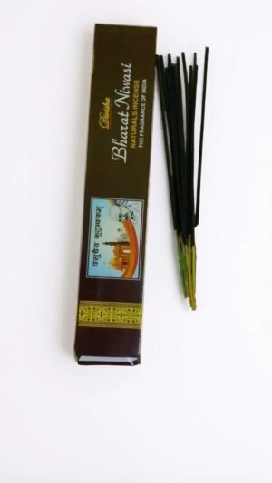 Divisha भारत निवासी नेचुरल अगरबत्ती – भारत की महक, 100% प्राकृतिक, शांतिदायक सुगंध (15 स्टिक्स)