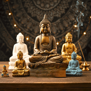 Gautam Budh Resin Murti