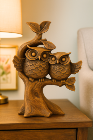 Owl Pair Showpiece , उल्लू जोड़ी शोपीस