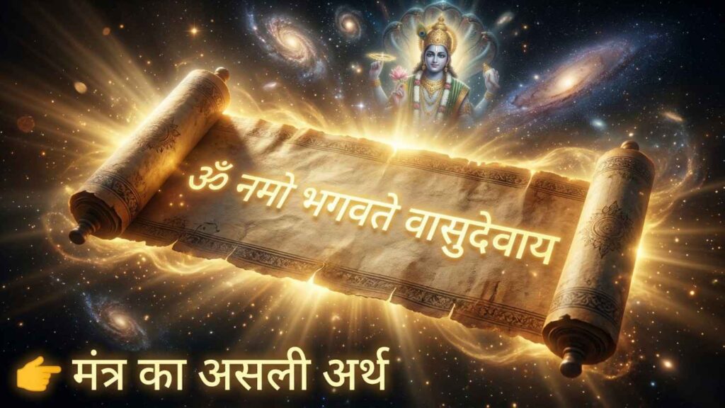 Om Namo Bhagavate Vasudevaya Namah in Hindi
